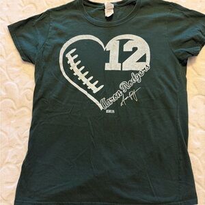 Green Bay Packers Heart Tee